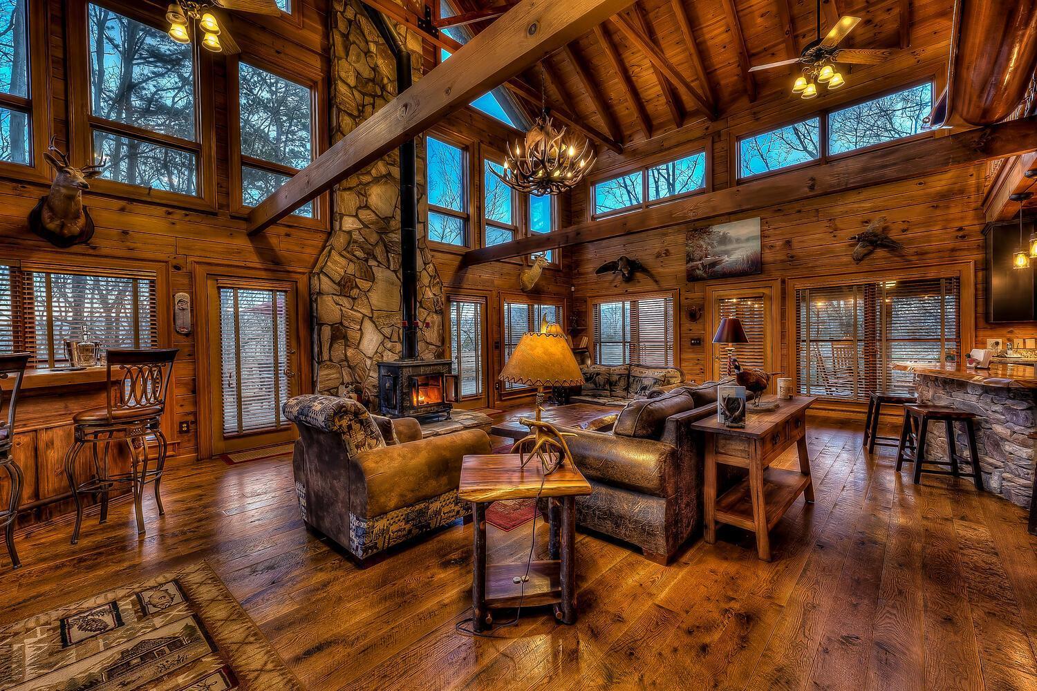 Blue Ridge Bliss- Spacious Cabin, Pets, Hot Tub! Εξωτερικό φωτογραφία